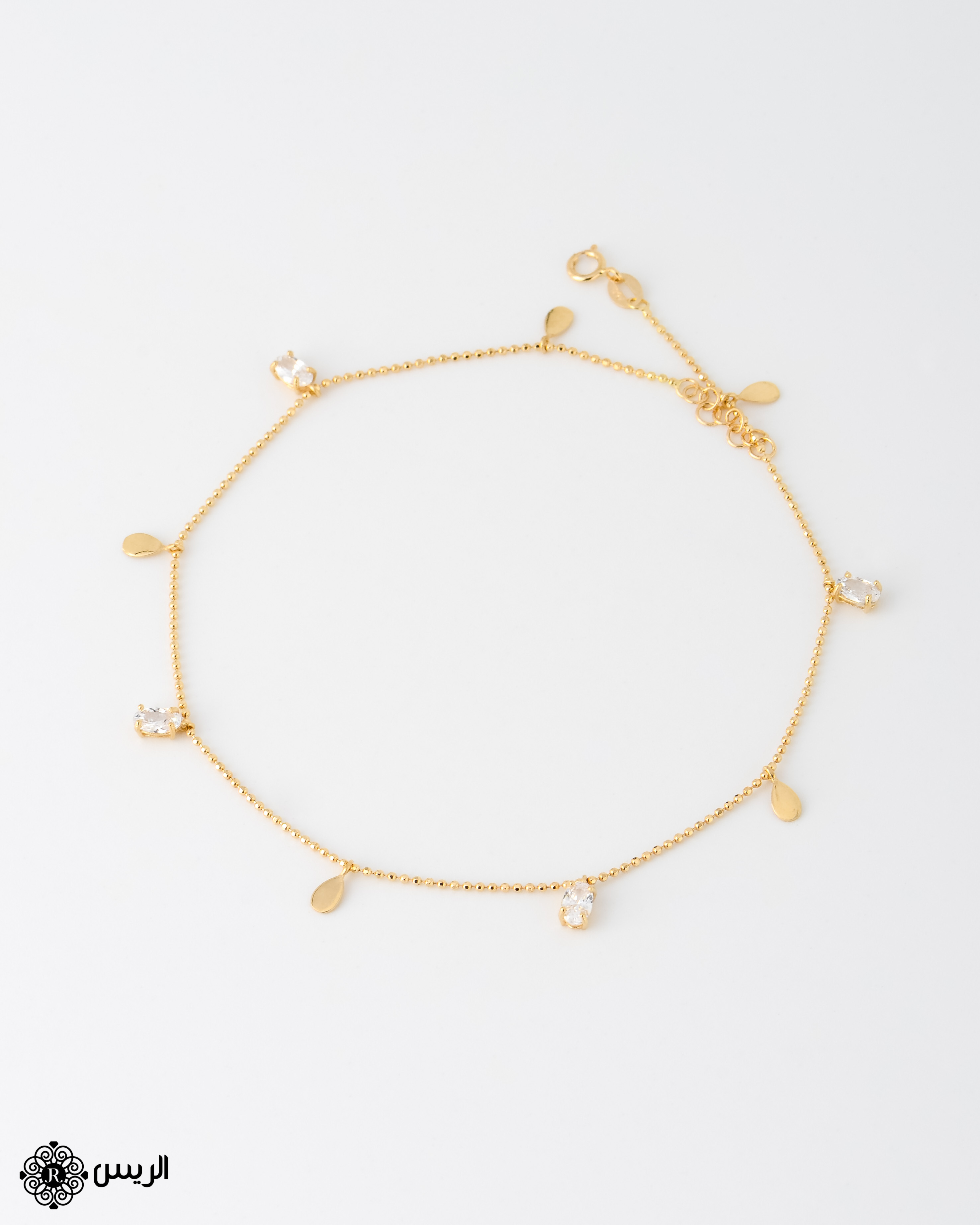 خلخال ناعم بفصوص Swarovski