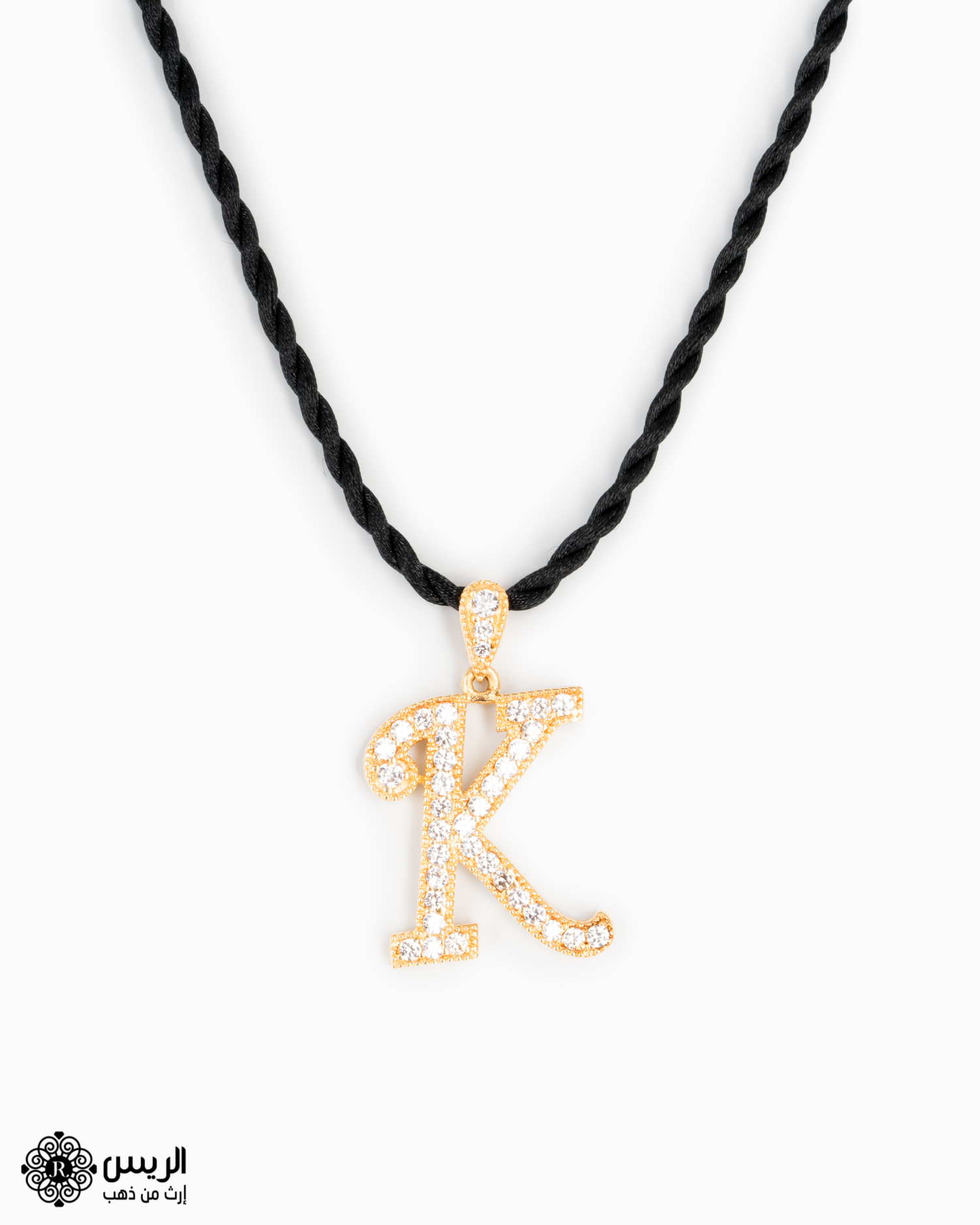 "Necklace Letter "K