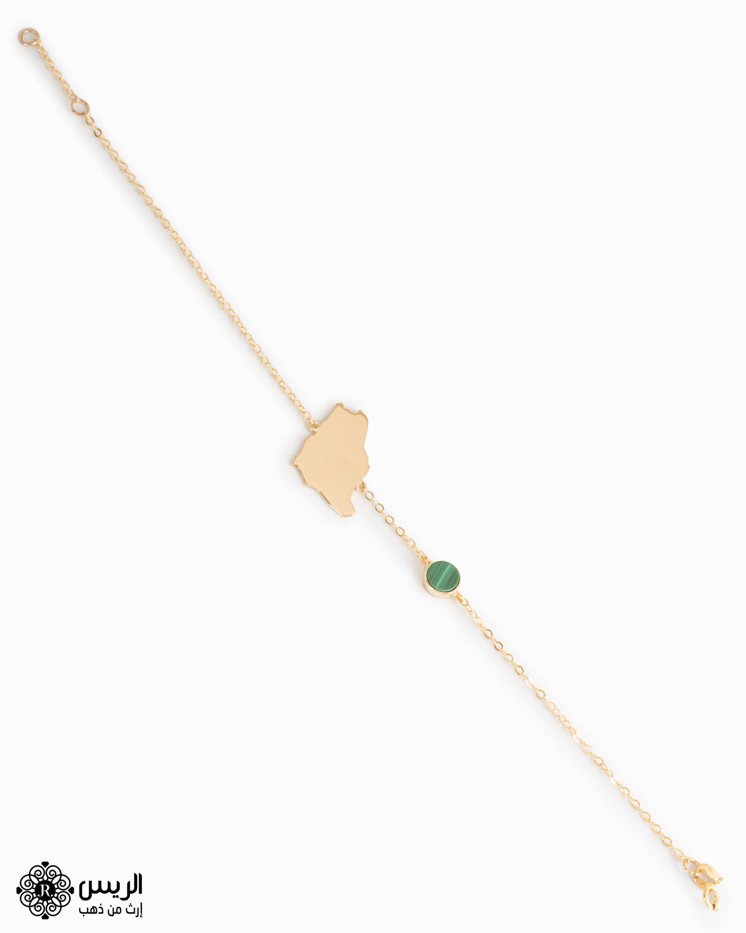 Delicate KSA Map Bracelet