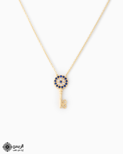 Pendant with Chain Elegant Key