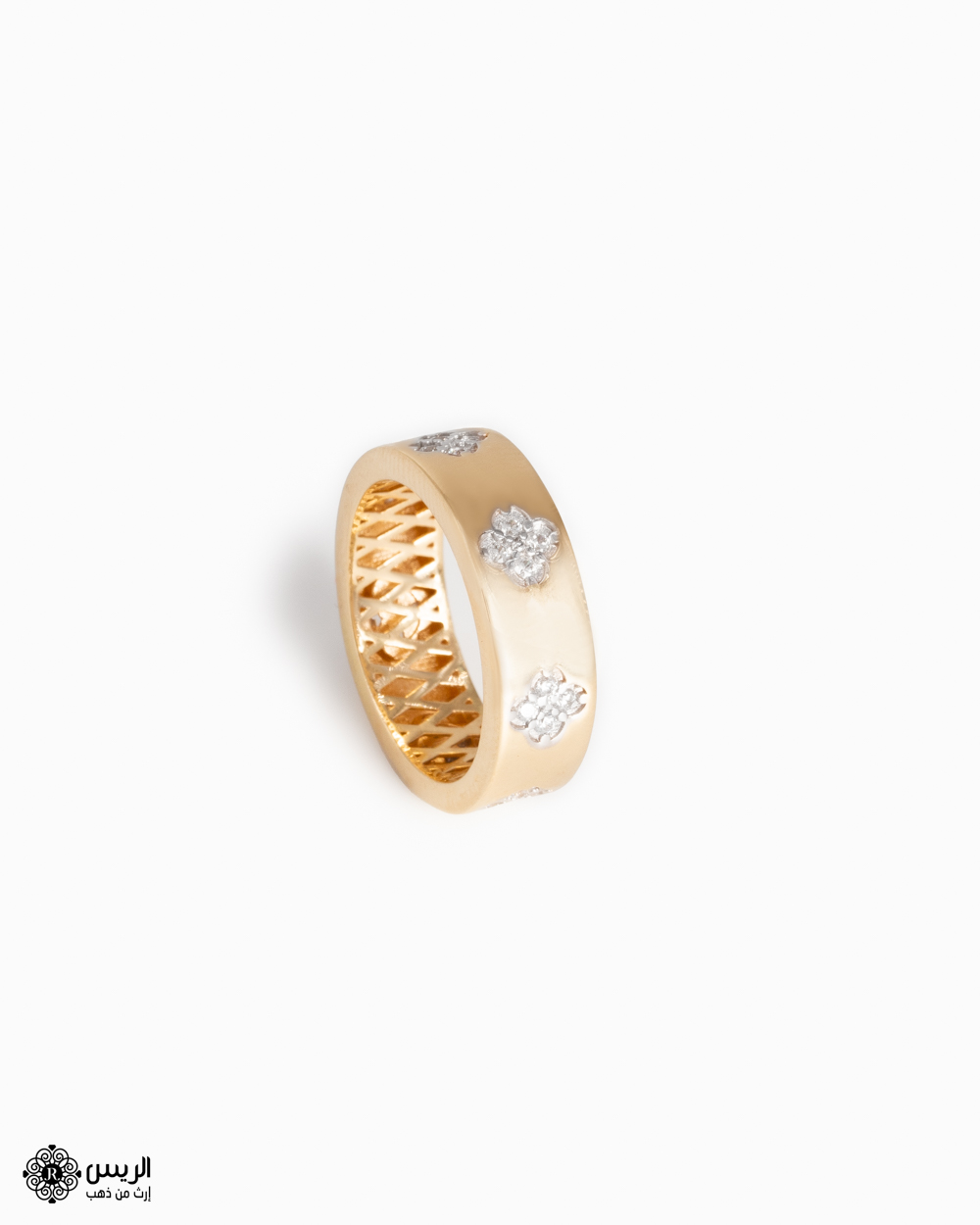 Raies jewelry Wedding Ring Fashionable Design دبلة تصميم عصري الريس للمجوهرات