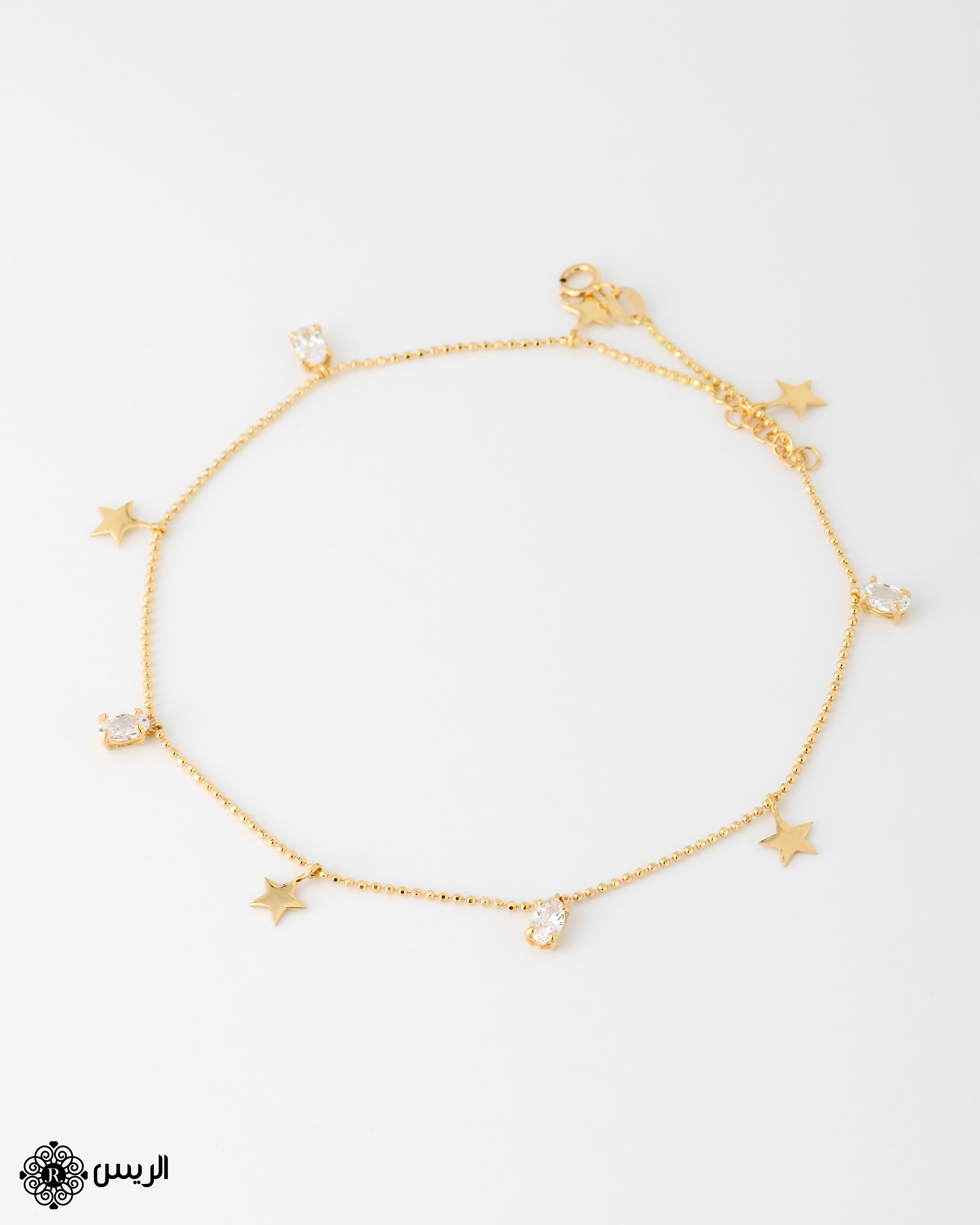 خلخال ناعم بفصوص Swarovski