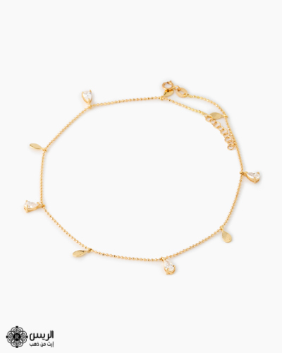 خلخال ناعم بفصوص Swarovski