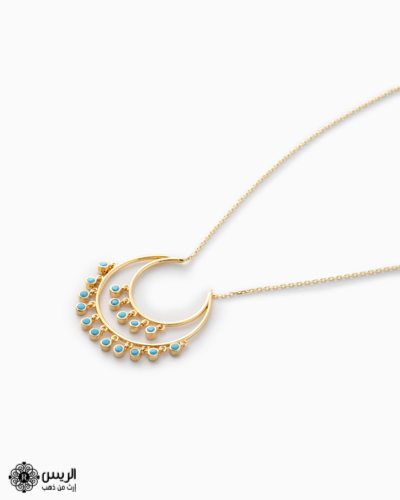 Pendant with Chain Eastern Design