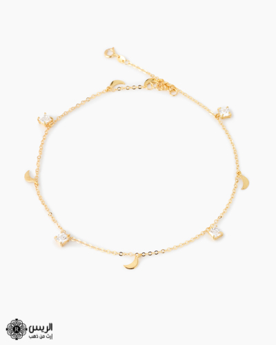 خلخال ناعم بفصوص Swarovski