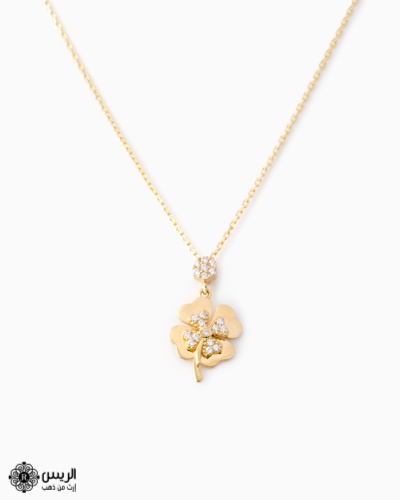 Pendant with Chain Flower shape