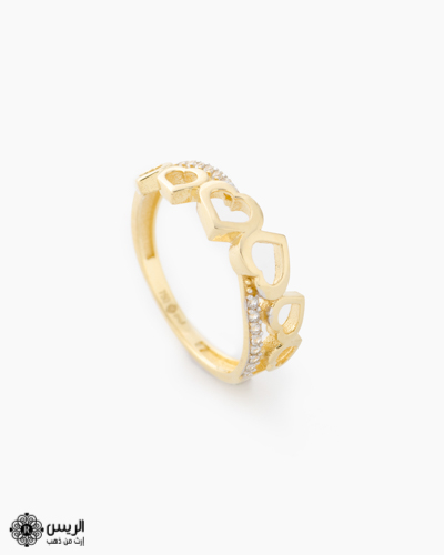 Delicate Hearts Ring